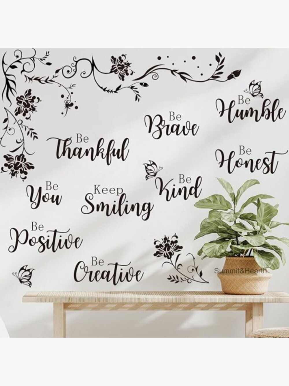 Large Vinyl Wall Decals Inspirational Quotes Motivational Saying Decor